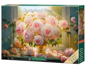 PUZZLE 1000 HOT SUMMER PEONIES CASTOR, CASTORLAND