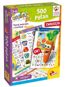CAROTINA - 500 PYTAŃ ZWIERZĘTA, LISCIANI