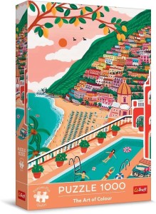 PUZZLE 1000 POSITANO, WŁOCHY TREFL, TREFL