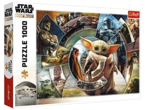 PUZZLE 1000 STAR WARS PODRÓŻ GROGU TREFL, TREFL
