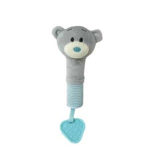ZABAWKA Z DŹWIĘKIEM MIŚ SZARY 17CM, TULILO