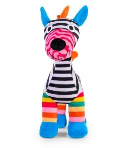 MASKOTKA KOLOR ZEBRA, DAFFI