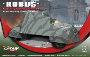 KUBUŚ SAMOCHÓD PANCERNY POWSTANIE WARSZAWSKIE 1944