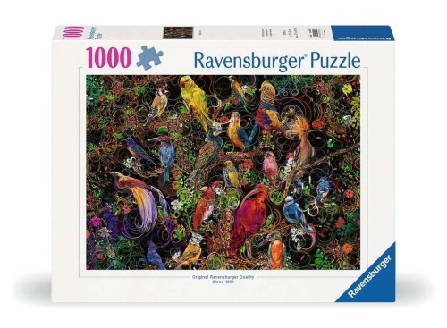 Puzzle 1000 Sztuka ptaków, Ravensburger