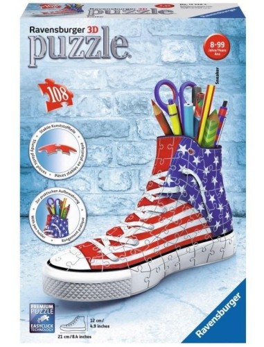 Puzzle 3D 108 Trampek Amerykański, Ravensburger