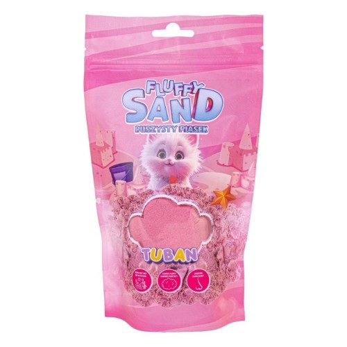 Fluffy Sand 90g puszysty piasek różowy, Tuban