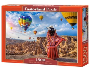 PUZZLE 1500 ADMIRATION OF COLORS CASTOR