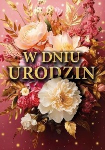 KARNET B6 3D W DNIU URODZIN