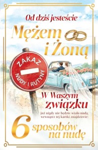 KARNET ŚLUB Z KOSTKĄ - GRĄ EROTYCZNĄ