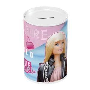 SKARBONKA METALOWA BARBIE 10X15CM, DIAKAKIS
