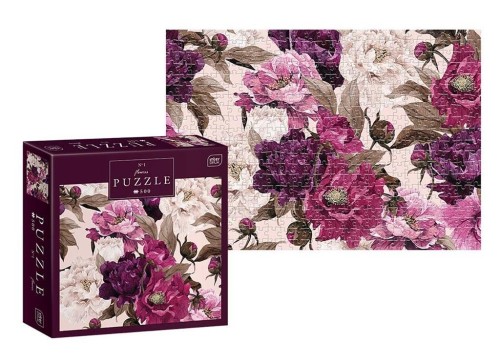 Puzzle 500 Flowers 1, INTERDRUK