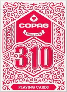 KARTY DO GRY COPAG 310 REGULAR INDEX POKER CZERW