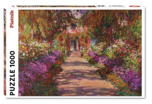 PUZZLE - 1000 MONET, OGRÓD W GIVERNY PIATNIK