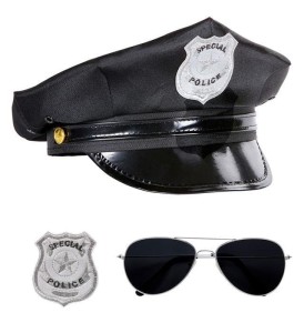 ZESTAW AKCESORIÓW POLICJANTA