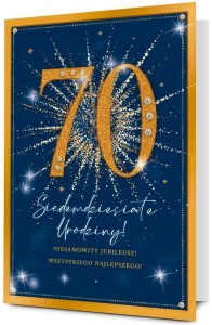 KARNET MEGA URODZINY 70