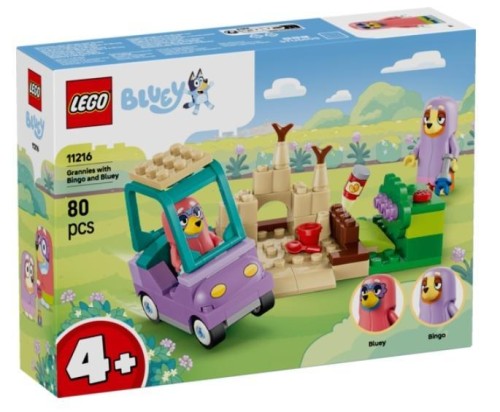 LEGO(R) BLUEY 11216 Grannies with Bingo and Bluey
