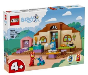 LEGO(R) BLUEY 11221 SCHOOL WITH RUSTY AND BLUEY