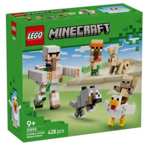 LEGO(R) MINECRAFT 21592 Chicken Jockey Desert...