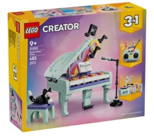 LEGO(R) CREATOR 31392 MUSIC DECOR PIANO WITH CAT