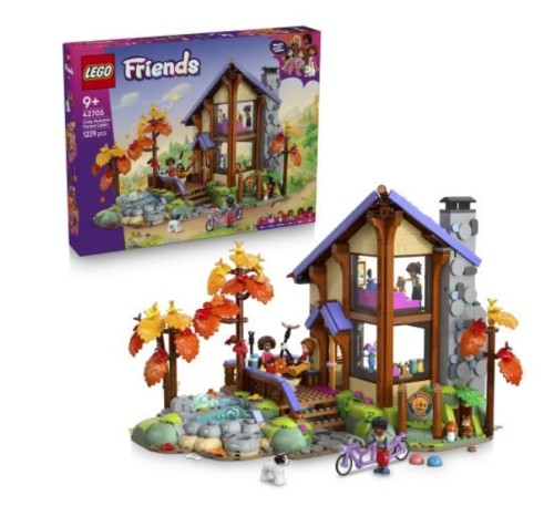 LEGO(R) FRIENDS 42705 Cozy Fall Forest Cabin
