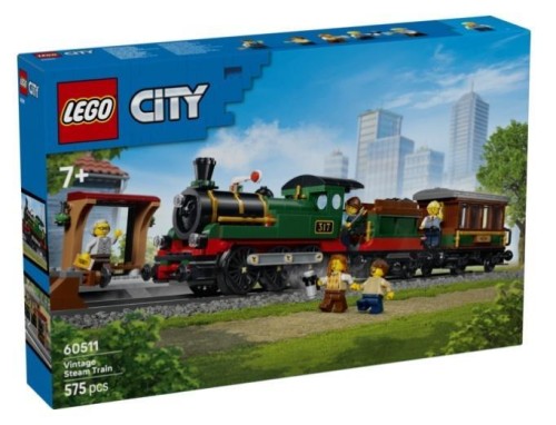LEGO(R) CITY 60511 Vintage Steam Train, LEGO(R)