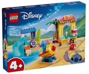LEGO(R) DISNEY 43280 BEACH FUN WITH LILO & STITCH