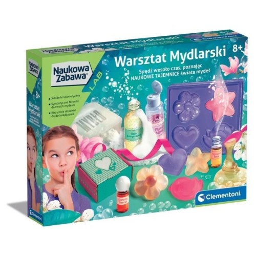 Naukowa zabawa. Warsztat mydlarski, Clementoni