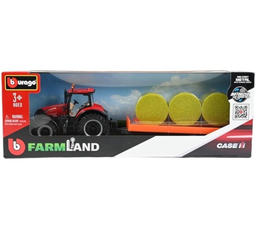 Tractor With Trailer - Case IH Optum Cvx 300
