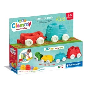 CLEMMY SOFT. POCIĄG SENSORYCZNY, CLEMENTONI