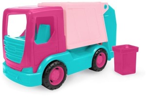 TECH TRUCK ŚMIECIARKA RÓŻOWA, WADER
