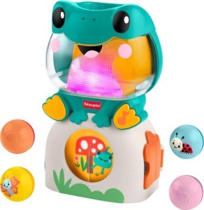 PODŚWIETLANA MUZYCZNA ŻABKA, FISHER- PRICE