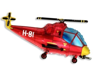 BALON FOLIOWY HELIKOPTER 60CM