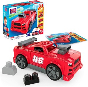 MEGA BLOKS SAMOCHÓD WYŚCIGOWY DO ZBUDOWANIA