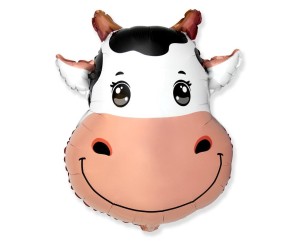 BALON FOLIOWY KROWA 60CM