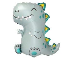 BALON FOLIOWY MAŁY DINO REX 60CM