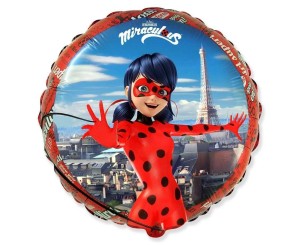 BALON FOLIOWY MIRACULOUS 45CM