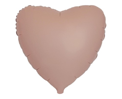 Balon foliowy Serce Vintage Rose 45cm