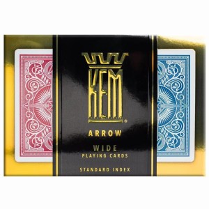 KARTY POKER ZESTAW CZERWONO-NIEBIESKIE, QUINT