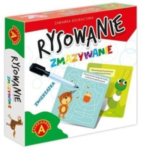 RYSOWANIE - ZMAZYWANIE ZWIERZĘTA ALEX, ALEXANDER
