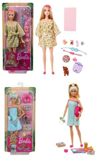 Barbie lalka Wellness relaks, Mattel