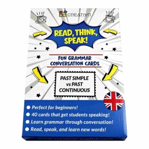 READ THINK SPEAK PAST SIMPLE/CONTINUOUS CREATIVO