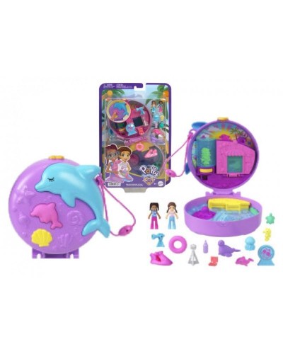 Polly Pocket. Akwarium delfina HWN96, Mattel