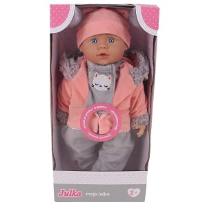 LALKA BOBAS JULKA 40CM, SMILY PLAY