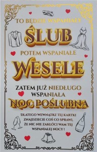 KARNET ŚLUB