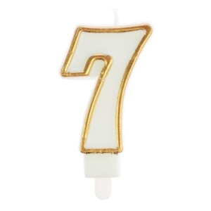 ŚWIECZKA 7 ZŁOTA