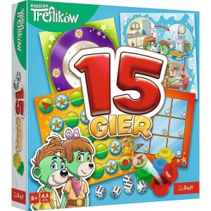 15 GIER RODZINA TREFLIKÓW, TREFL