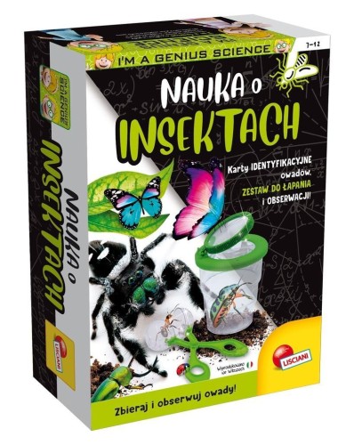 Mały Geniusz - Nauka o insektach, Lisciani