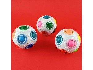 PIŁKA IQ PUZZLE 7CM, TOBAR