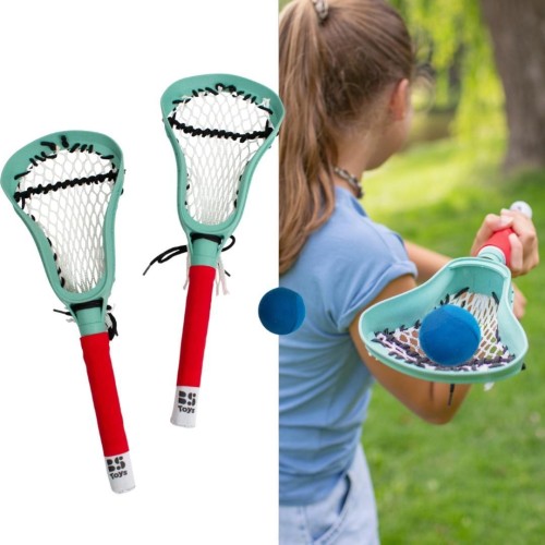 Rakietki do Lacrosse z miękką piłką, BS Toys