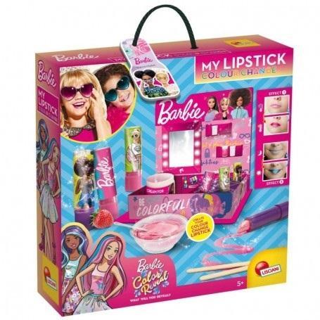 Pomadka zmieniająca kolor Barbie, Lisciani